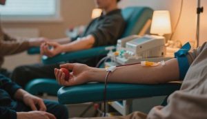 Donating blood isn't just a selfless act that saves lives