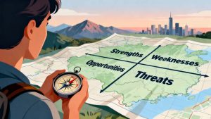 SWOT for personal use. [illustration:dreamina]