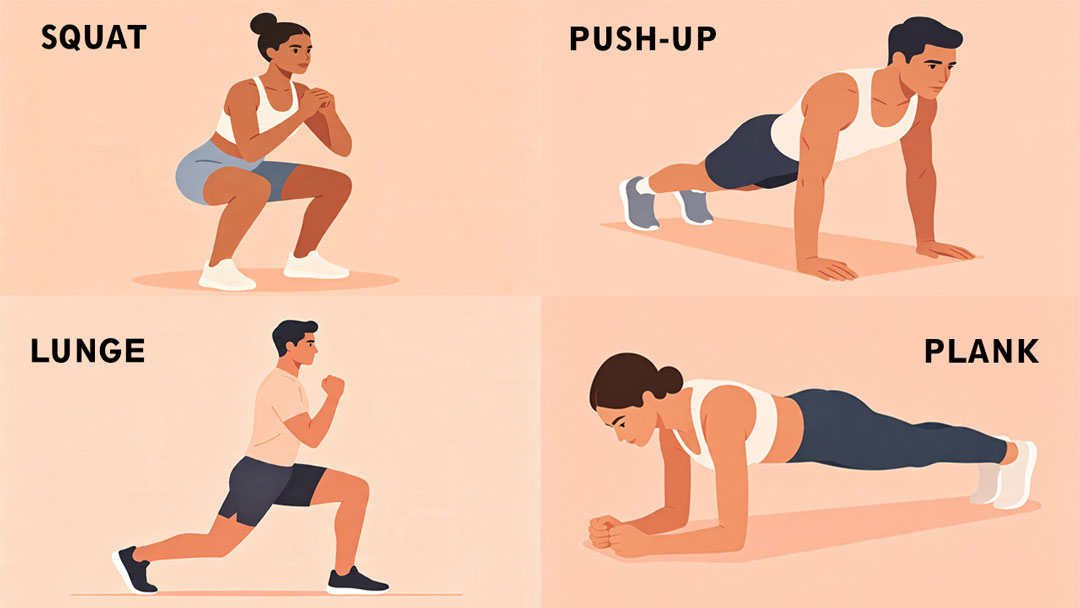 Building Muscle at Home with Simple Exercises